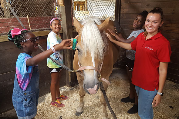 4-H Adventure Camp at Stables